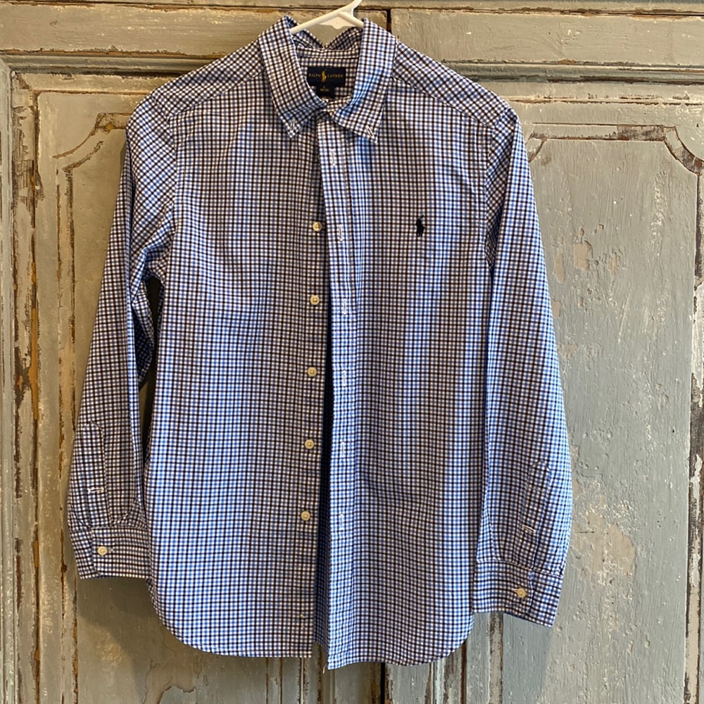 Ralph Lauren Button Down Boys Sz L, 14-16